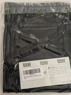 TOSHE Black Waist Server Apron (3-Pack)
